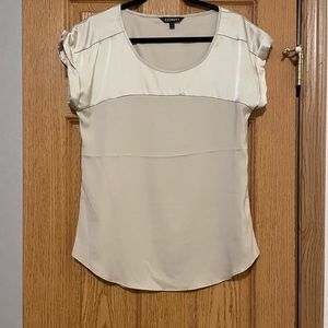 Express gold blouse size medium